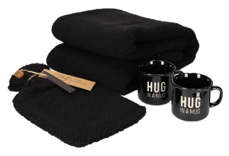 Jens Living Cozy Geschenkset Zwart
