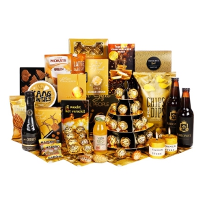 Kerstpakket Belgisch Kerstpakket gevuld met typisch Belgische producten