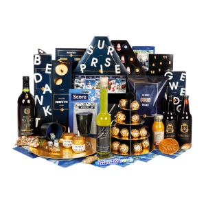 Inhoud kerstpakket Kerstpakket met een lekkere inhoud