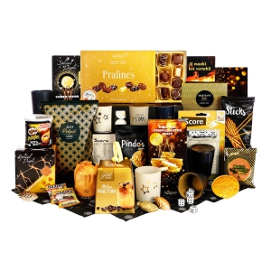 Reiskoffer kerstpakket met foodartikelen Uitgebreid reiskoffer kerstpakket