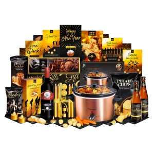 Kerstpakket hapjespan met een blijvend cadeau van hoge kwaliteit Kerstpakket hapjespan met een blijvend cadeau van hoge kwaliteit