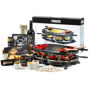 Kerstpakket met bakplaat voor gezellig gourmetten tijdens de kerst Kerstpakket met bakplaat voor gezellig gourmetten tijdens de kerst