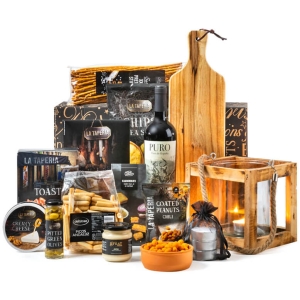 Landelijke kerstpakketten met natuurlijke materialen 