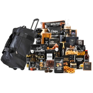 Kerstpakket met weekendtas voor een heerlijke korte vakantie