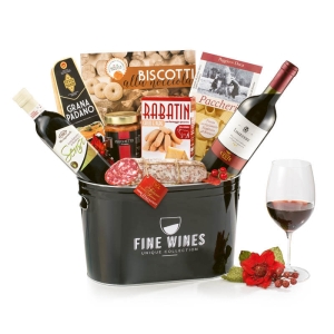 Wijnkoeler kerstpakket om medewerkers of relaties te verwennen Wijnkoeler kerstpakket om medewerkers of relaties te verwennen